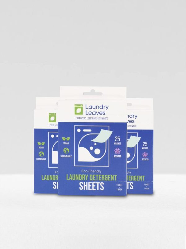 Laundry Leaves Detergent Sheets 30x 25