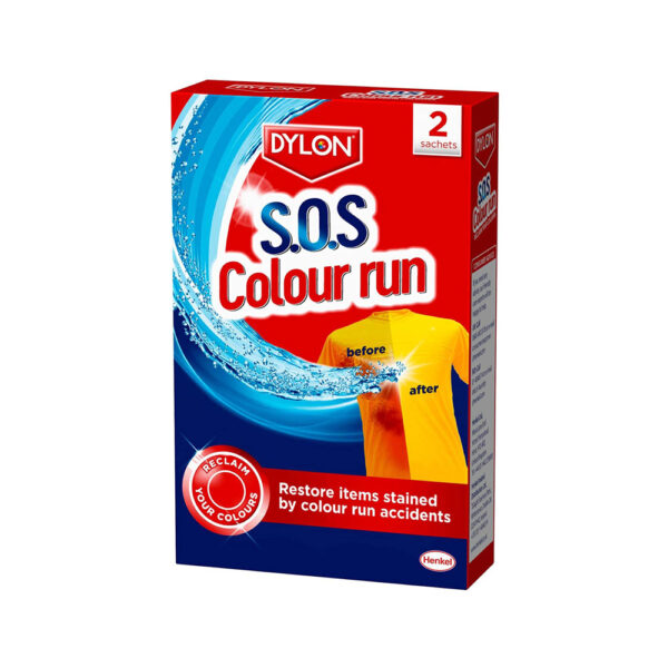 Dylon S.O.S. Colour Run 6x 2x75ml Sachets