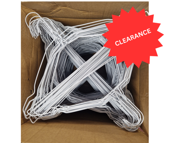 13.5g Notched White Hangers x500 - Mis-labeled boxes